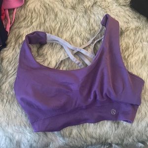 Purple sport bra. Size s. Great condition.